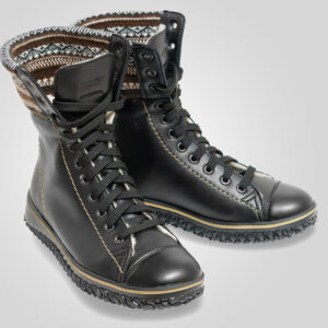 Dark High Shoes