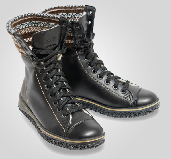 Dark High Shoes