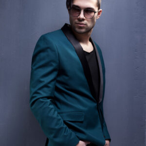 Blue Casual Suit